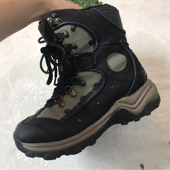 Airwalk Women’s Snow Ski Winter Boots Black Thermolite Lace Up Sz 5 - Picture 6 of 13